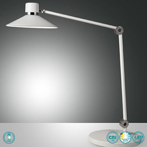 Φωτιστικό Επιτραπέζιο Fabas Luce Panaera 3675-30-102 Λευκό