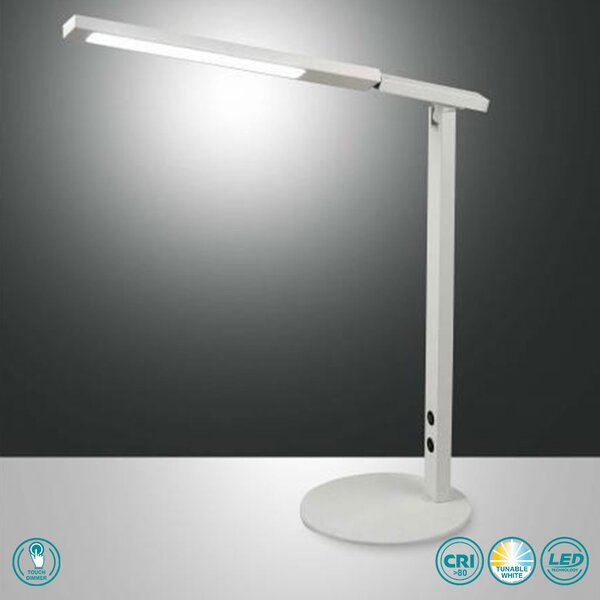 Φωτιστικό Επιτραπέζιο Fabas Luce Ideal 3550-30-102 Λευκό