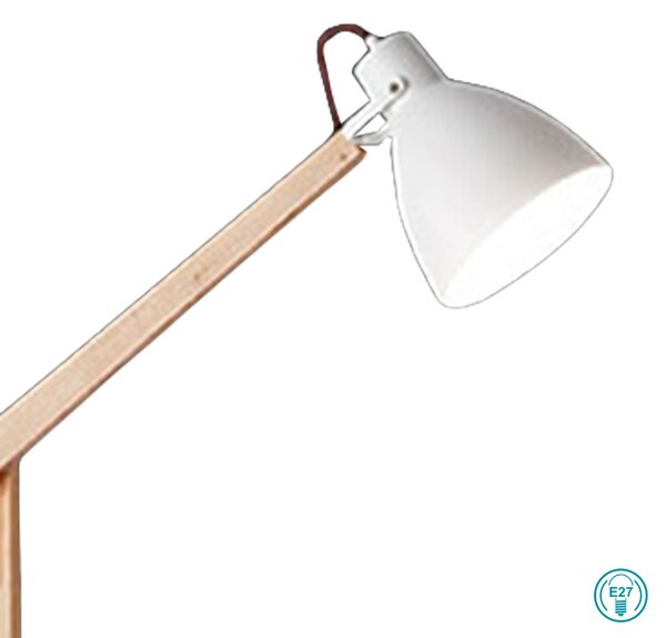 Φωτιστικό Δαπέδου Fabas Luce Sveva 3644-11-102 Λευκό