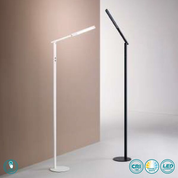 Φωτιστικό Δαπέδου Fabas Luce Ideal 3550-11-102 Λευκό