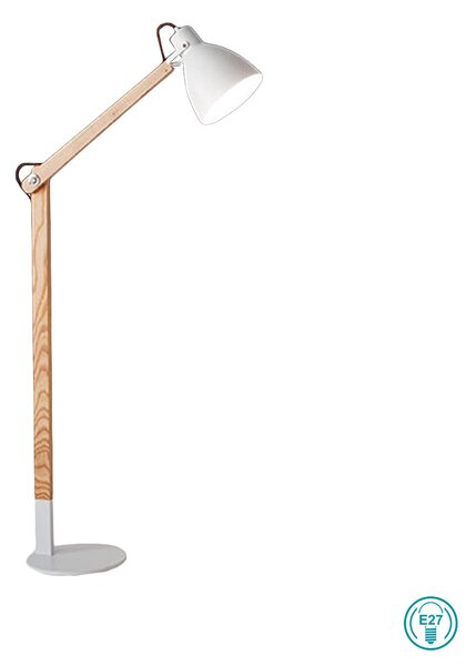 Φωτιστικό Δαπέδου Fabas Luce Sveva 3644-11-102 Λευκό
