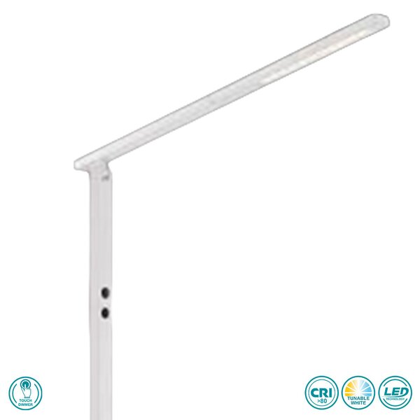 Φωτιστικό Δαπέδου Fabas Luce Ideal 3550-11-102 Λευκό