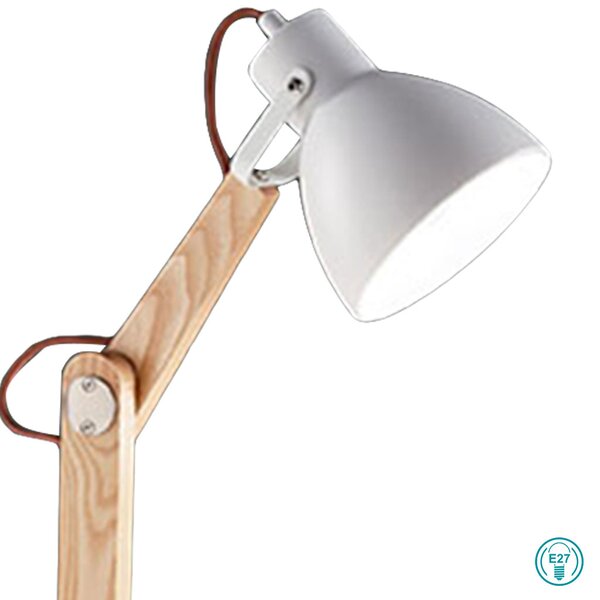 Φωτιστικό Επιτραπέζιο Fabas Luce Sveva 3644-30-102 Λευκό