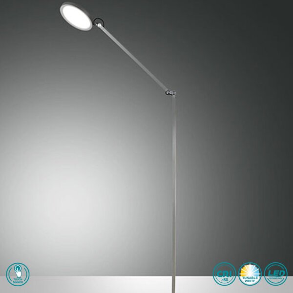 Φωτιστικό Δαπέδου Fabas Luce Regina 3551-11-212 Αλουμίνιο