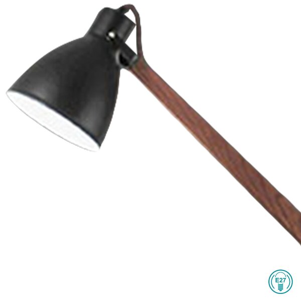 Φωτιστικό Δαπέδου Fabas Luce Sveva 3644-11-101 Μαύρο