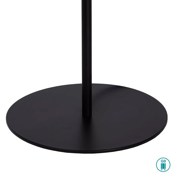Φωτιστικό Δαπέδου Lucide Tycho 45774-04-30 Μαύρο