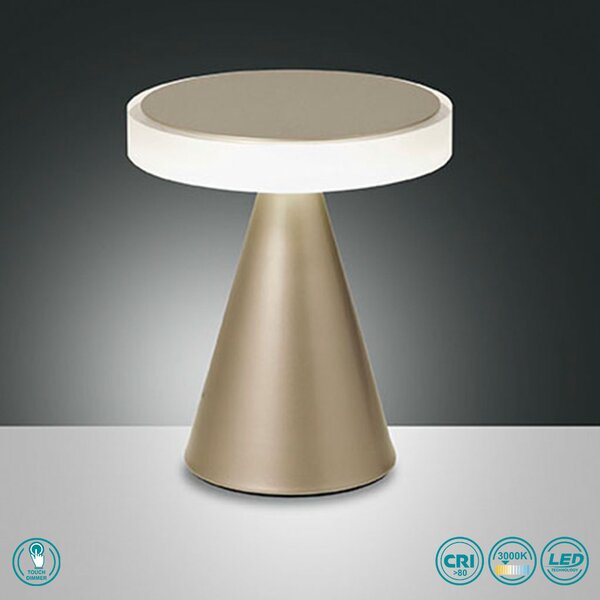 Πορτατίφ Fabas Luce Neutra 3386-34-225 Χρυσό Ματ