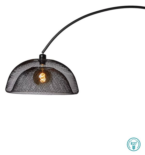 Φωτιστικό Δαπέδου Lucide Mesh 30773-01-30 Μαύρο