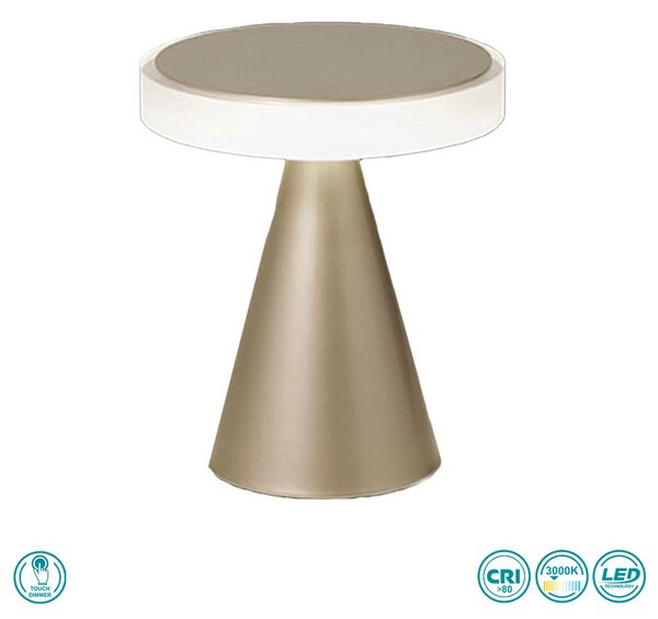 Πορτατίφ Fabas Luce Neutra 3386-35-225 Χρυσό Ματ