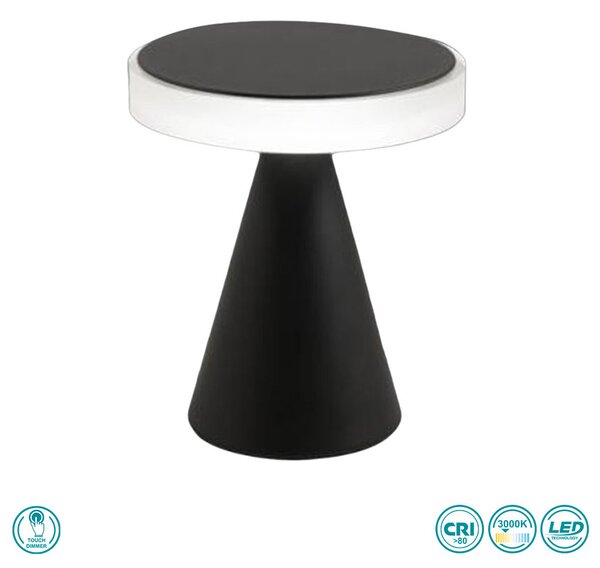 Πορτατίφ Fabas Luce Neutra 3386-35-101 Μαύρο Ματ