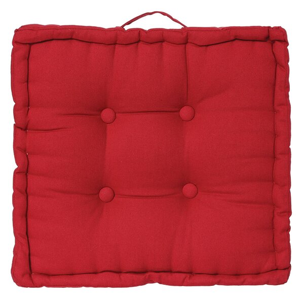 Μαξιλάρα Δαπέδου (40x40x8) A-S Floor Cushion Red 103852G