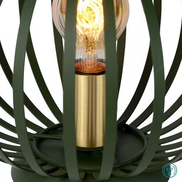 Λάμπα Επιτραπέζια Lucide Manuela 78574-25-33 Πράσινη