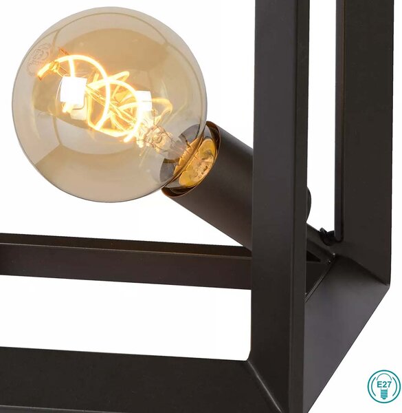 Φωτιστικό Επιτραπέζιο Lucide Thor 73502-01-15 Μαύρο