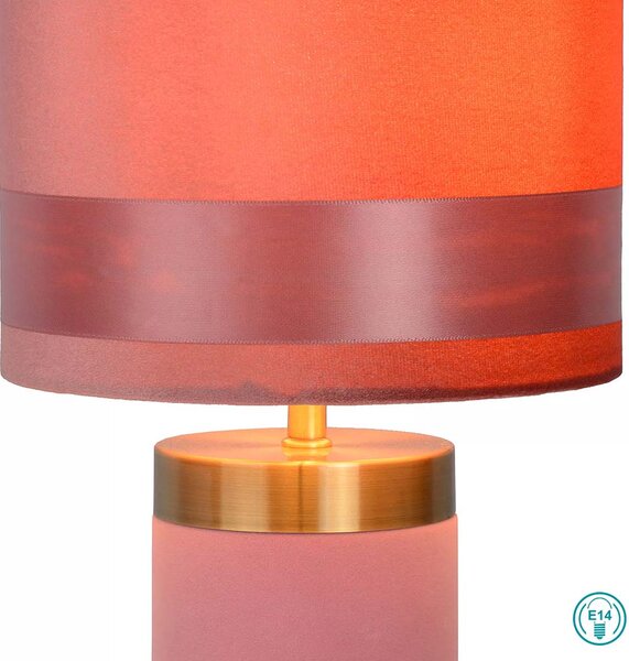 Φωτιστικό Επιτραπέζιο Lucide Frizzle 10500-81-66 Ροζ