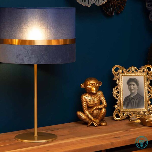 Φωτιστικό Επιτραπέζιο Lucide Tusse 10509-81-35 Μπλε