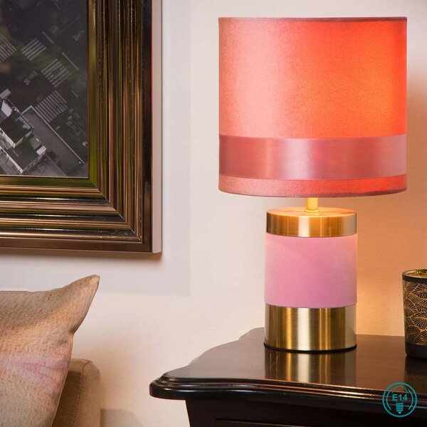 Φωτιστικό Επιτραπέζιο Lucide Frizzle 10500-81-66 Ροζ