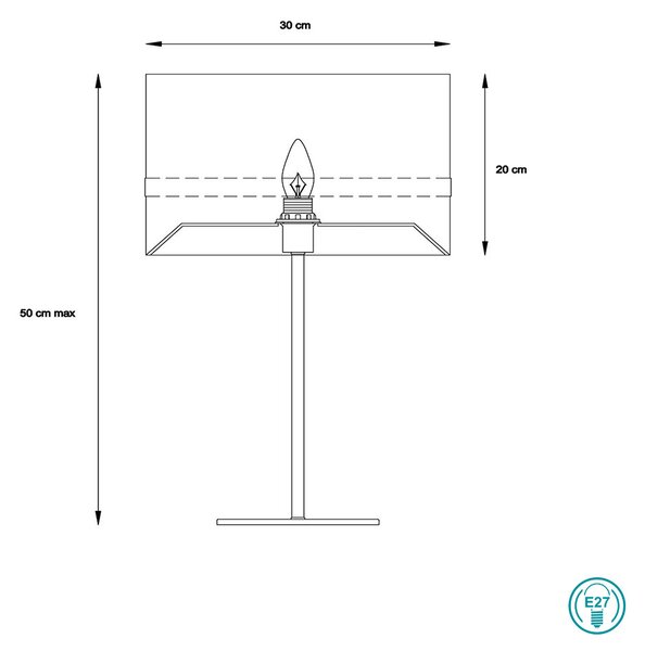 Φωτιστικό Επιτραπέζιο Lucide Tusse 10509-81-66 Ροζ