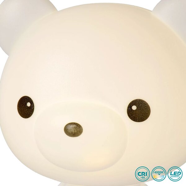 Φωτιστικό Επιτραπέζιο Lucide Dodo Bear 71590-03-31 Λευκό