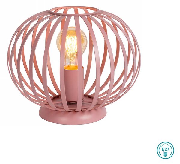 Φωτιστικό Επιτραπέζιο Lucide Merlina 78593-25-66 Ροζ