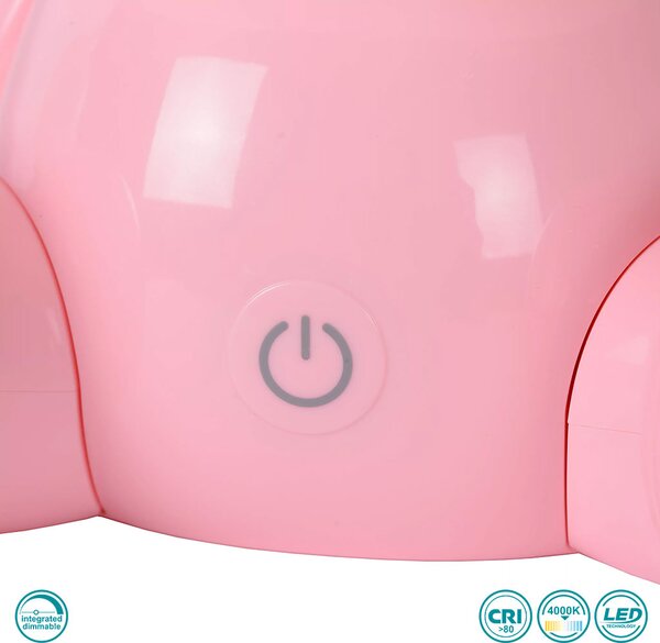 Φωτιστικό Επιτραπέζιο Lucide Dodo Rabbit 71591-03-66 Ροζ