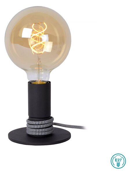 Λάμπα Επιτραπέζια Lucide Marit 45576-01-30 Μαύρη