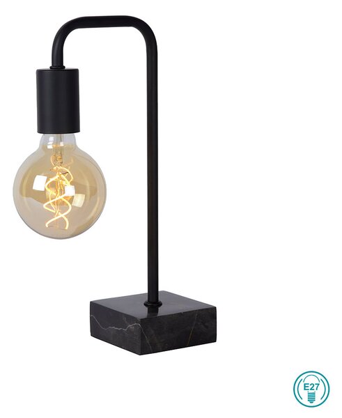 Φωτιστικό Επιτραπέζιο Lucide Lorin 45565-01-30 Μαύρο