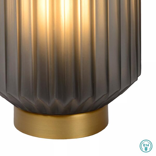 Λάμπα Επιτραπέζια Lucide Sueno 45595-01-51 Γκρι