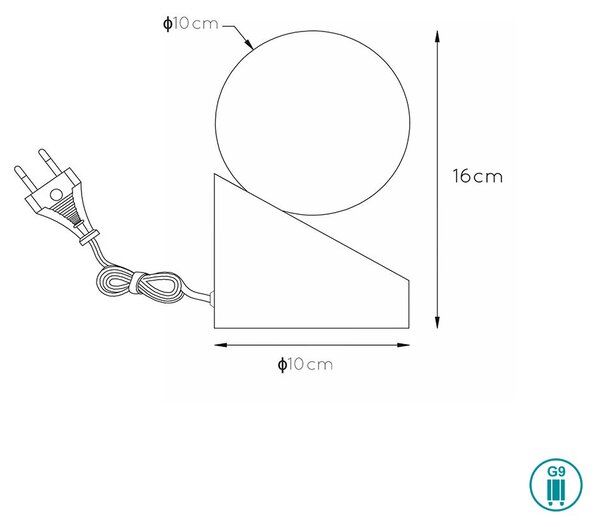 Λάμπα Επιτραπέζια Lucide Len 45561-01-72