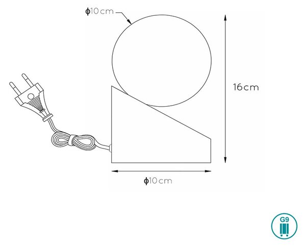 Λάμπα Επιτραπέζια Lucide Len 45561-01-70