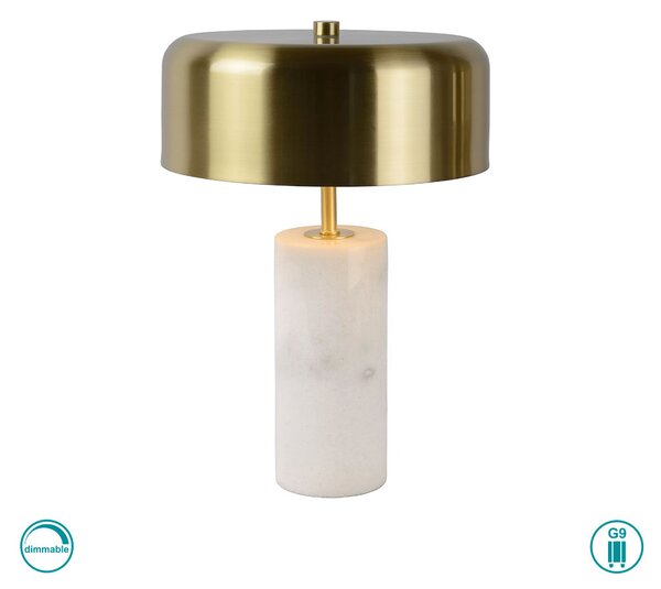 Λάμπα Επιτραπέζια Lucide Mirasol 34540-03-31 Λευκή