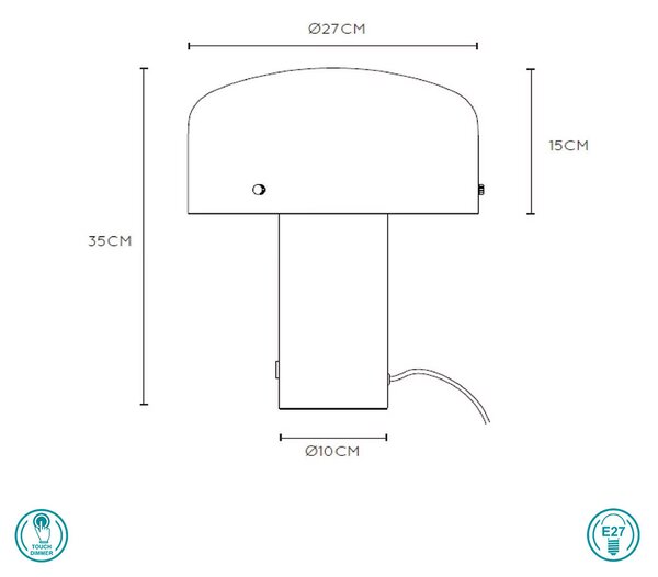 Λάμπα Επιτραπέζια Lucide Timon 05539-01-02
