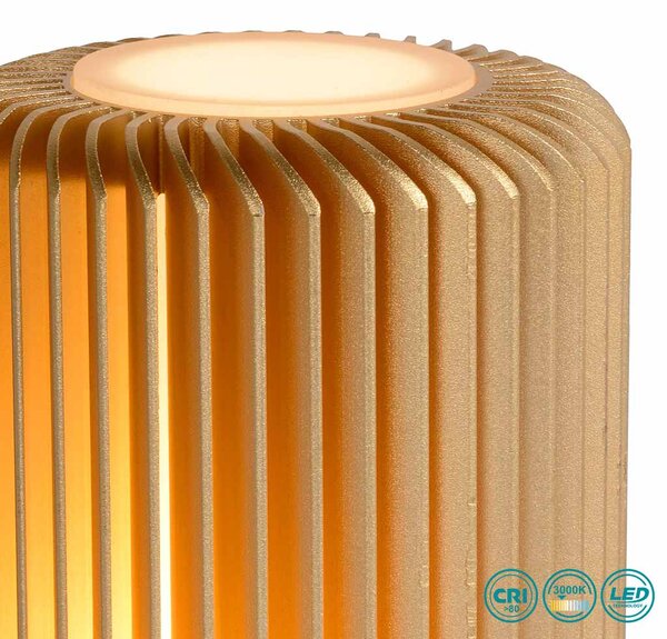 Φωτιστικό Επιτραπέζιο Lucide Turbin 26500-05-02 Χρυσό