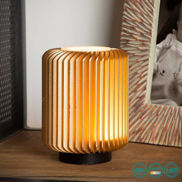 Φωτιστικό Επιτραπέζιο Lucide Turbin 26500-05-02 Χρυσό
