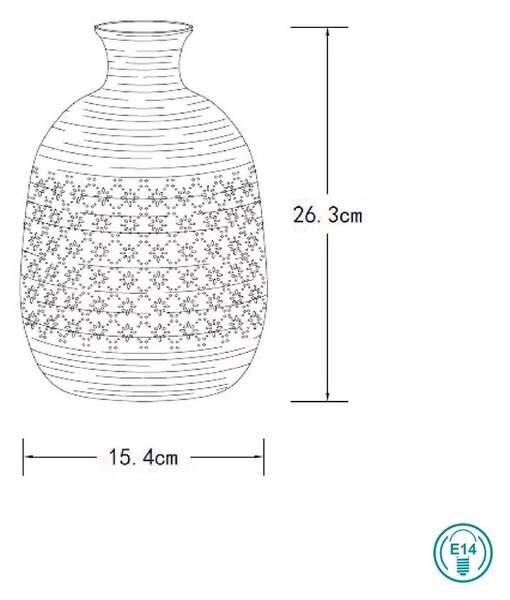 Φωτιστικό Επιτραπέζιο Lucide Tiesse 13534-26-31 Λευκό