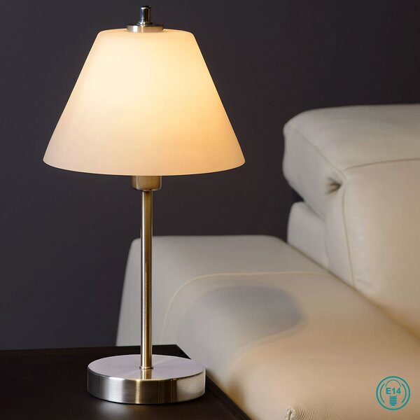 Φωτιστικό Επιτραπέζιο Lucide Touch Two 12561-21-12 Χρώμιο