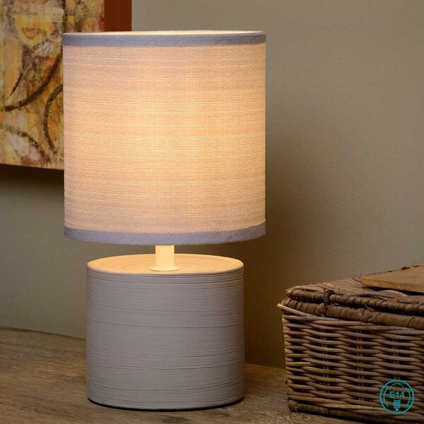 Φωτιστικό Επιτραπέζιο Lucide Greasby 47502-81-36 Γκρι
