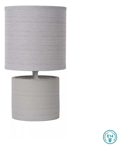 Φωτιστικό Επιτραπέζιο Lucide Greasby 47502-81-36 Γκρι