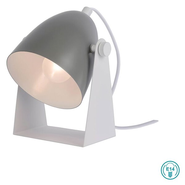 Φωτιστικό Επιτραπέζιο Lucide Chago 45564-01-36 Γκρι