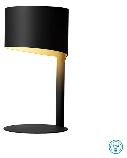 Φωτιστικό Επιτραπέζιο Lucide Knulle 45504-01-30 Μαύρο
