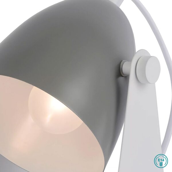 Φωτιστικό Επιτραπέζιο Lucide Chago 45564-01-36 Γκρι