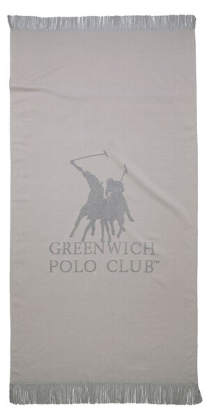 Πετσέτα Θαλάσσης (80x170) Greenwich Polo Club Beach 3778 Grey