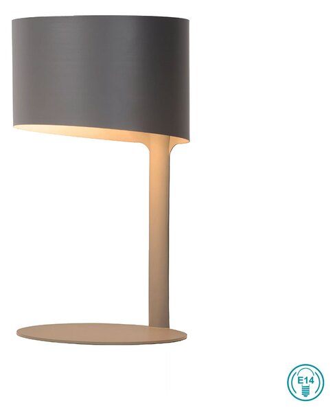 Φωτιστικό Επιτραπέζιο Lucide Knulle 45504-01-36 Γκρι