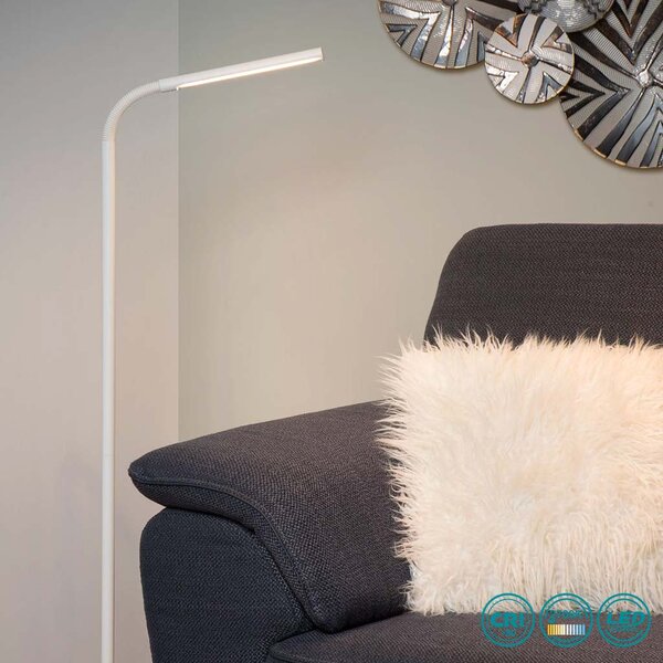 Φωτιστικό Δαπέδου Lucide Gilly 36712-05-31 Λευκό