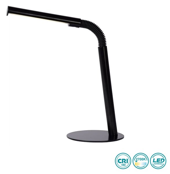 Φωτιστικό Επιτραπέζιο Lucide Gilly 36612-03-30 Μαύρο