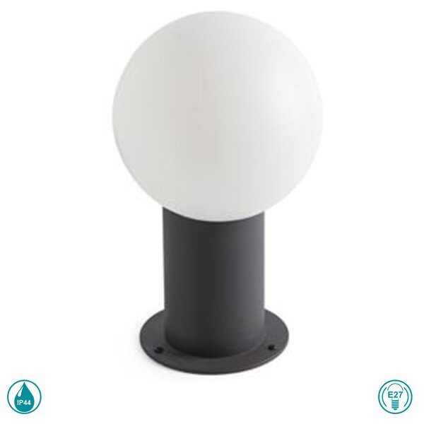 Κολωνάκι Εξωτερικού Χώρου Faro Moon 74433S-01 Ανθρακί