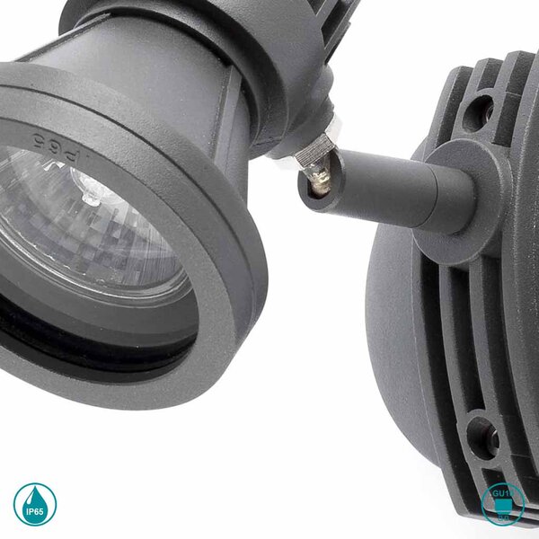 Σποτ Εξωτερικού Χώρου Faro Mini-Project 71383 Γκρι
