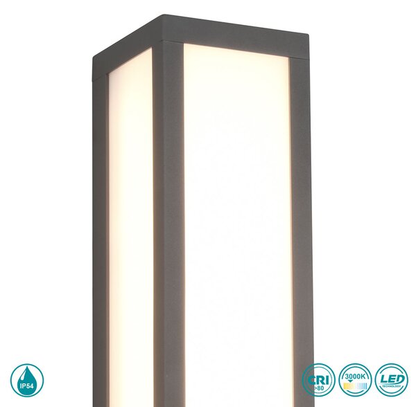 Απλίκα Εξωτερικού Χώρου Trio Lighting Fuerte 226260142 Ανθρακί