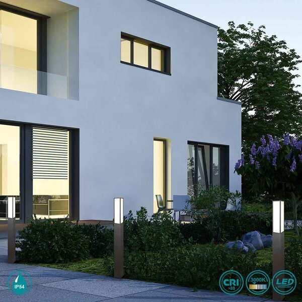 Κολόνα Εξωτερικού Χώρου Trio Lighting Fuerte 426260142 Ανθρακί