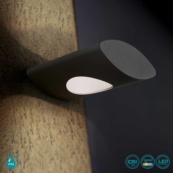 Απλίκα Εξωτερικού Χώρου Trio Lighting Katun 226160142 Ανθρακί