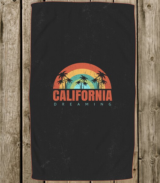 Πετσέτα Θαλάσσης Microfiber (70x150) Kocoon California